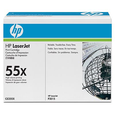 Картридж для принтера и МФУ HP 55X CE255X черный